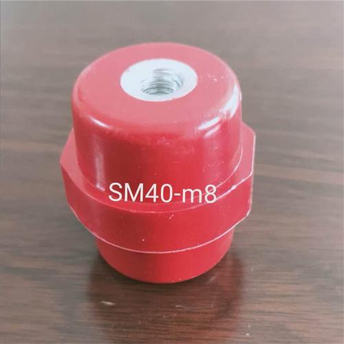 顺成电工SM绝缘子 红色绝缘柱，锻造高强度电力安全防线